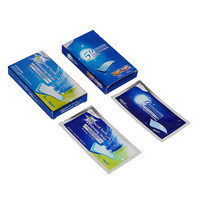 Tiras de Gel Blanqueadoras Dentales 5D Personalizadas al por Mayor, Novedad 2021, Sin Peróxido, 6% HP