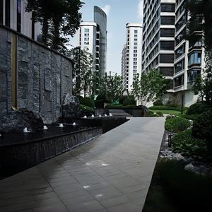 Conception <span class=keywords><strong>de</strong></span> paysage Nexus Consultation gratuite Rendu <span class=keywords><strong>3D</strong></span> Villa moderne écologique Conception graphique <span class=keywords><strong>de</strong></span> cour arrière extérieure - Product Image 4