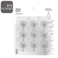 Crochets muraux adhésifs de luxe en forme de nuage, étanches, sans perçage, charge lourde 3KG, sans trace, amovibles, pour cuisine et salle de bain