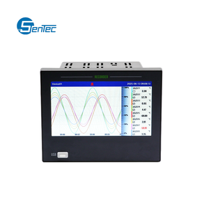 <strong>Multi</strong>-<strong>Channels</strong> Data Logger Color Paperless Recorder Display <strong>RS485</strong> Customizable OEM <strong>Multi</strong>-Points <strong>Chart</strong> Recorder - Product Image 1