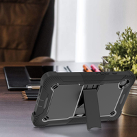 Étui de protection pour Samsung Galaxy Tab A9/A11 8,7 pouces, robuste, antichoc, avec béquille, compatible SM-X110 SM-X115 SM-X117