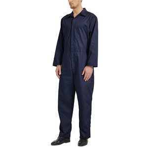 2024 khả năng hiển thị cao làm việc mặc Coverall chống tĩnh Polyester đồng phục làm việc quần áo - Product Image 4
