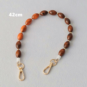 สายคล้องกระเป๋าลูกปัดอะคริลิคทันสมัย-ดีไซน์คลาสสิกทันสมัยอุปกรณ์เสริมกระเป๋าถือสีสันสดใสสำหรับผู้หญิงและผู้ชาย - Product Image 5