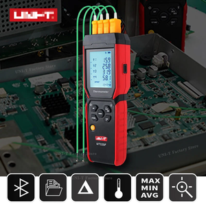 UNI-T UT325F เครื่องวัดอุณหภูมิเทอร์โมคัปเปิล 4 ช่องแบบพกพา ความแม่นยำสูง สำหรับงานอัตโนมัติ - Product Image 2
