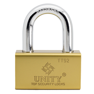 Candado de hierro con grillete endurecido, origen de Material de China OEM - Product Image 1