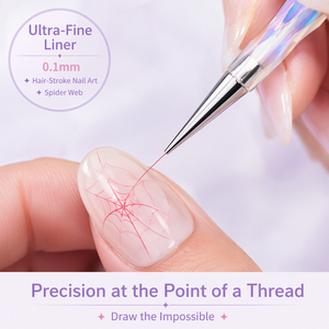 Lot de pinceaux à ongles professionnels avec manche en cristal, poils en nylon, logo personnalisé, OEM ODM, pour gel UV, outil de manucure pour salon de beauté - Product Image 4