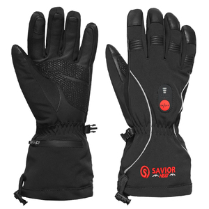 <span class=keywords><strong>Gants</strong></span> de ski thermiques pour femmes, avec écran tactile, pour l'extérieur, avec batterie rechargeable, étanches et chauffants - Product Image 3