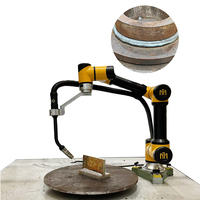 Nouveau robot de soudage collaboratif intelligent industriel automatique à 6 axes, bras de cobot portable, charge utile de 5 kg, acier inoxydable 0,02 mm
