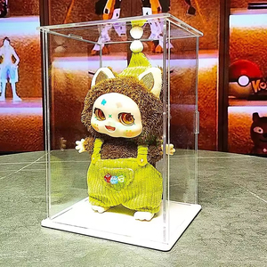 Vitrine d'exposition en acrylique transparente de 15 cm pour collection de figurines et modèles, garantie qualité - Product Image 3