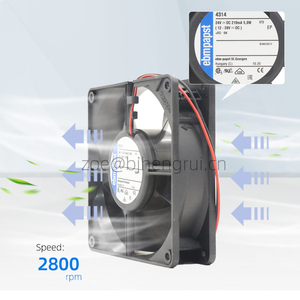 Đức ebm papst Typ 4314 120*120*32mm 24V DC 12032 120x120x32mm 5W 3-dây 12cm biến tần trục quạt làm mát - Product Image 3
