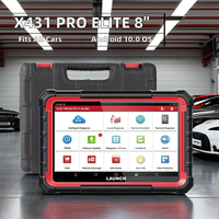 X431 PRO ELITE para Escáner de Diagnóstico Automotriz OBD2, Todos los Sistemas, Prueba Activa CANFD/DOIP, 32 Funciones de Reinicio, Diagnóstico de ECU, Batería RF