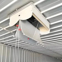 Système de refroidissement Fenêtre de ventilation au plafond papillon pour équipement d'élevage de volailles et de porcs