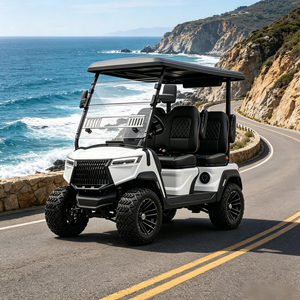 Carrito de Golf Eléctrico de Gran Capacidad con Suspensión de Doble Horquilla para Uso en Carreteras No Públicas, con Certificación DOT, CE y EEC - Product Image 1