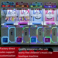Nouvelle Arrivée Mini Clip Haute Qualité Jeu À Monnaie Cadeau Prix Push Amusement Machine pour Enfants et Adultes avec Bill Acceptor