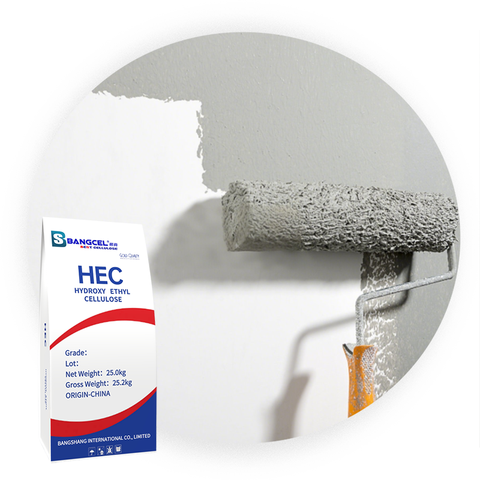 Best HEC Thickener High Viscosity Hydroxyethyl Cellulose for Water-Based Latex Paint Thickening and Stability HEC