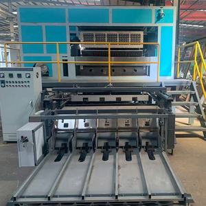 Machine automatique de fabrication de barquettes à œufs en pâte à papier, 8 côtés, 6000 pièces par heure, avec <span class=keywords><strong>four</strong></span> de séchage métallique, pour barquettes à pommes et barquettes à œufs - Prix - Product Image 3