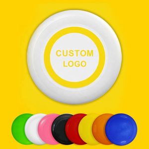 Factory Custom Logo PE Flying Disc Circular Disc With Logo <b>Blank</b> Plastic <b>Pet</b> Golf Dog Flying Saucer Flying Disc - Product Image 2