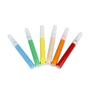 Plastic felt tip water color pens for kids with non-toxic ink