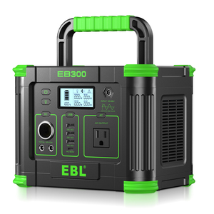 Générateur solaire EBL 300W, stockage d'énergie, alimentation portable, banques d'alimentation AC, 78000mah, station d'alimentation pour l'extérieur - Product Image 1