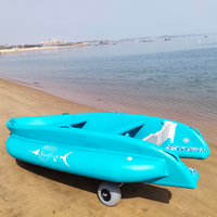 Bateau gonflable de bateau de pêche de radeau de vitesse de Dropstitch gonflable d'OEM avec le sac d'équipement