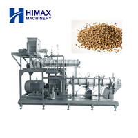 Machine industrielle automatique complète de fabrication de granulés d'aliments pour poissons flottants sur toute la ligne de traitement extrudeuse d'aliments pour poissons coulant