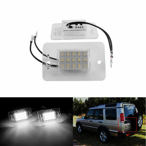 Luz LED para matrícula, distancia entre orificios de 205 mm, luz blanca para Land Rover Discovery Serie II Xfc500050 - Product Image 1