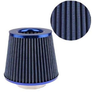 Filtro de Aire de Alto Flujo para Coche, Tipo Hongo, 64MM 76MM 89MM 100MM 70MM, de Aluminio, para Mejora y Reequipamiento, Patrón de Carbono Plateado - Product Image 5