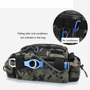 Muestra Gratuita Lista para Enviar, Bolsa de Pesca con Correa Desmontable para Caña, Señuelo y Carrete, Logotipo Personalizado - Product Image 5