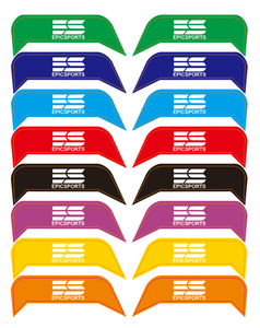 Viseras personalizadas para casco de fútbol americano, pegatina con Logo láser hueco de PVC - Product Image 5