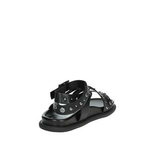 Cult Girls' T-282 Black <b>Sandal</b> Heeled <b>Sandals</b> - Product Image 3