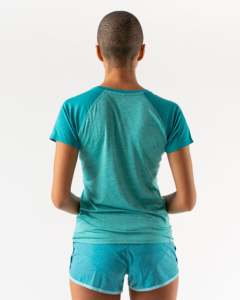 Nouvelle collection 2025 – T-shirt de course professionnel pour femme, 100 % polyester, respirant, séchage rapide, coupe ample, léger, idéal pour l'entraînement de marathon estival - Product Image 5