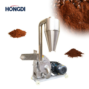 Broyeur à marteaux en acier inoxydable à haute efficacité avec moteur et roulement pour le traitement des céréales alimentaires, production de 51 à 100 kg/h, puissance de 1 kW - Product Image 1