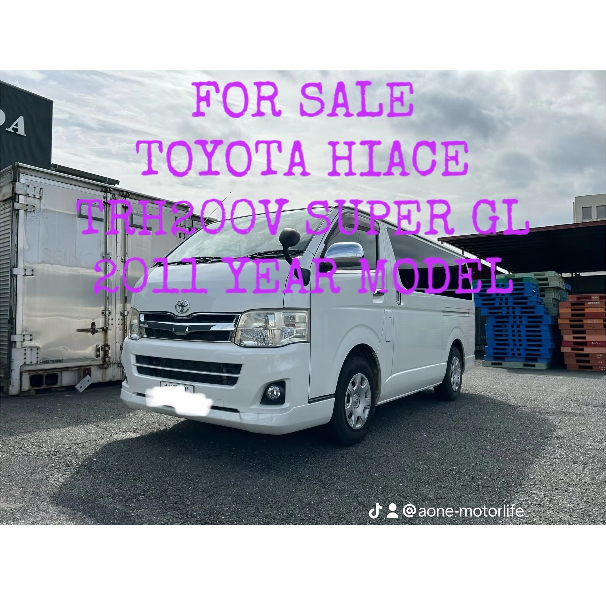 Used Toyota Hiace Reliable Mini Buses for Sale