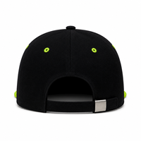 Casquette Snapback brodée en 3D, broderie invisible, coton et polyester, visière plate, style hip-hop, pour hommes, femmes et jeunes.
