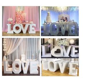 Base de Mesa con Letras de Marquesina Coloridas Personalizadas a Precio de Fábrica, Base de Mesa con Letras de Amor para Decoración de Bodas, Eventos y Exhibiciones - Product Image 4