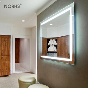 Modern frameless smart magnifying bath back lit bathroom TV mirror LED - Product Image 1