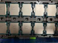 Nouveau processeur de bureau Intel de 12e génération en tray avec I3 12100F I5 12400F I7 12700K I9-12900K-LGA1700, puces CPU d'occasion en tray