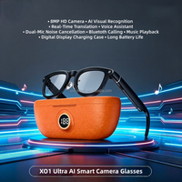 Gafas Inteligentes X01Ultra con IA, Cámara HD de 800w, Grabación de Video, Pantalla LED, Batería con Indicador, ChatGPT, Carga Magnética, Batería de Ultra Larga Duración