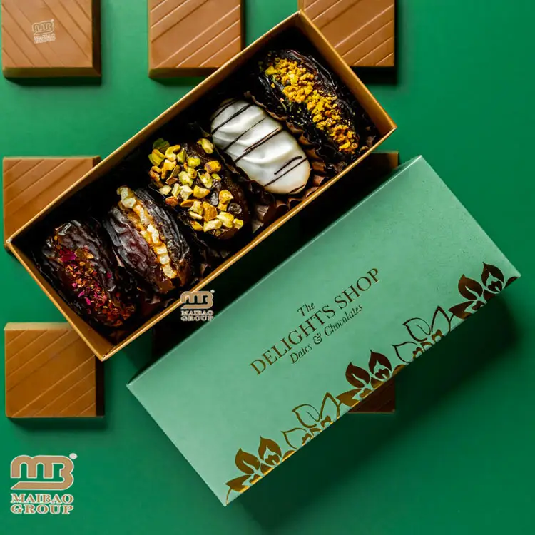luxurious gift islamic exquisite ladybird arabia ramadan chocolates box dates promotional oem low price dates packing box