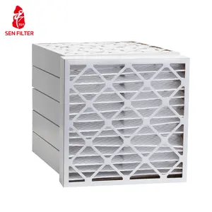 Customized Size Pleated Air Filter Replacement For HVAC AC Furnace System Dust Collection