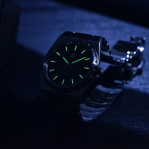Montre à quartz pour homme PAGANI Design 2024 New VJ21 37MM, luxe, sport, acier inoxydable, étanche 10 bars, fine (7 mm), verre lumineux - Product Image 6