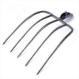 Forca da Giardino in Acciaio ad Alto Tenore di Carbonio, Attrezzi Agricoli, Forca a 4 Punte per Fieno, Vendita all'Ingrosso - Product Image 5