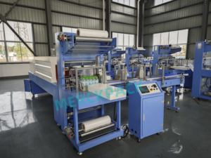 Máquina Automática de Envasado y Empaquetado por Termocontracción de Película Plástica de PE PET, Línea Completa de Producción de Botellas de Agua y Refrescos - Product Image 3