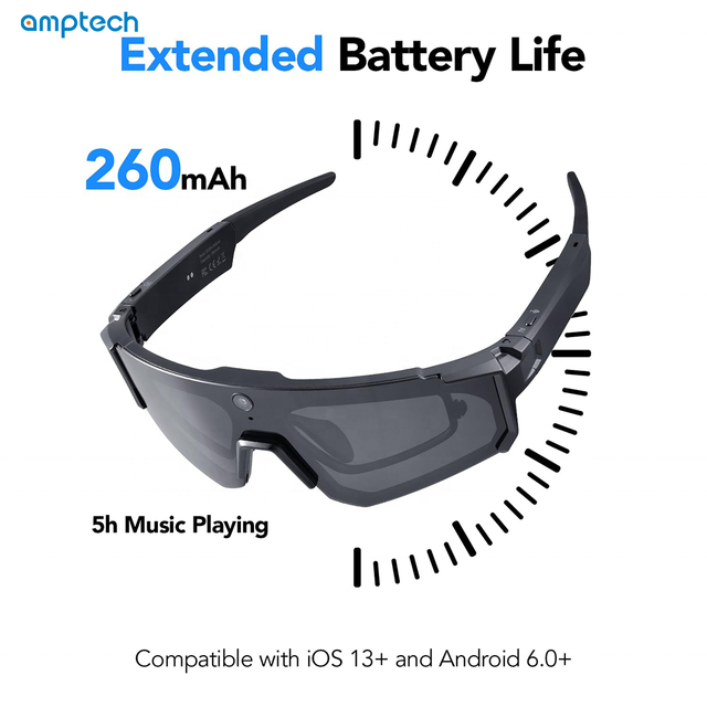 2026 Newest Ai Smart Glasses With 8MP Camera & Chatgpt Photochromic Transition Lenses + Extra Blue Light Real-time Translator