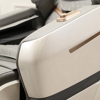 Silla de Masaje Corporal Completo Leercon Hot 4D Zero Gravity con Riel SL Extralargo y Control de Música, 24 Programas Automáticos