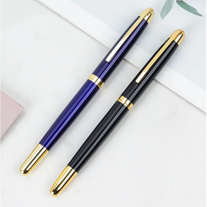 High End Luxury Metal Roller Pen Business Advertising Gift Signature Gel Pen with Custom Logo - Product Image 2