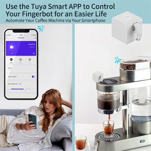 Tuya สำหรับ Smart <span class=keywords><strong>Fingerbot</strong></span> รุ่นที่ 3 ตัวกดปุ่มอัตโนมัติสำหรับบ้าน ควบคุมผ่านแอปไร้สายและสั่งงานด้วยเสียงผ่าน Alexa และ Google Home - Product Image 2