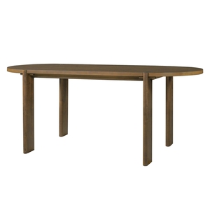 Base in <span class=keywords><strong>Legno</strong></span> per <span class=keywords><strong>Tavolo</strong></span> da Pranzo Ovale <span class=keywords><strong>Allungabile</strong></span> Stile Mid-Century, per Casa, Sala da Pranzo, Ristorante, <span class=keywords><strong>Noce</strong></span> - Product Image 4