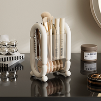 Support de rangement minimaliste pour pinceaux de maquillage 2026 avec support de rangement transfrontalier pour pinceaux à sourcils et crayons de maquillage pour coiffeuse de bureau