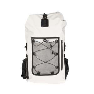 Mochila Impermeable para <span class=keywords><strong>Escalada</strong></span> y Viajes, Mochila <span class=keywords><strong>Deportiva</strong></span> Portátil con Cierre Enrollable, Blanca y Suave - Product Image 3
